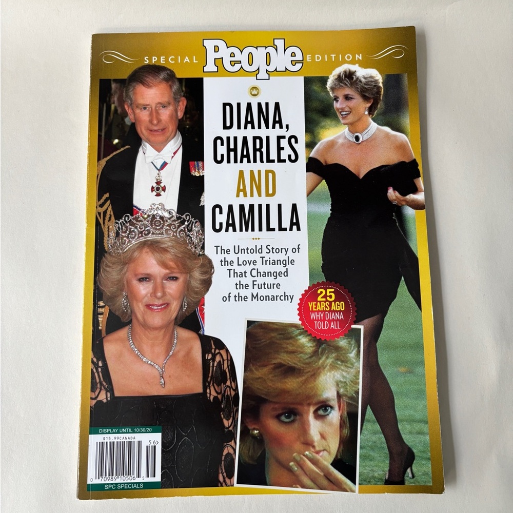 People Special Edition Magazine - Diana, Charles and Camilla